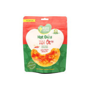 Hạt điều tỏi ớt Bà Tư 65g
