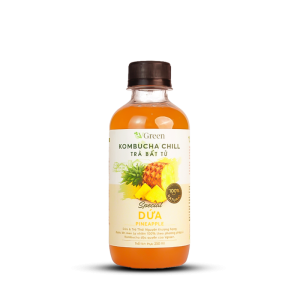 Vkombucha Chill Trà bất tử 250ml Dứa