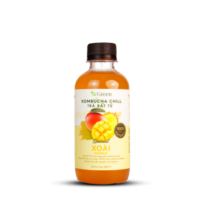 Vkombucha Chill Trà bất tử 250ml Xoài