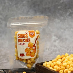 Snack Nui Chiên Mắm Tỏi- Túi 50g