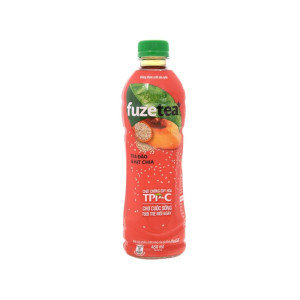 Trà Đào Và Hạt Chia Fuze Tea 450ml