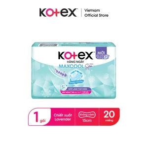 BVS KOTEX Hằng Ngày Maxcool French Spa 20M