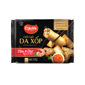 Chả Giò Da Xốp Cầu Tre - Nhân Tôm và Thịt 400G