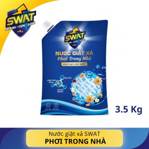 Nước giặt xả 5n1 Swat phơi trong nhà 3.5kg