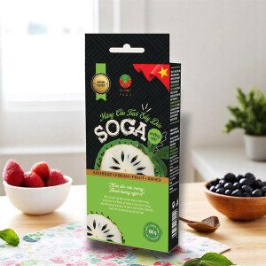 Mãng cầu tươi sấy dẻo,vị truyền thống SOGA 100g