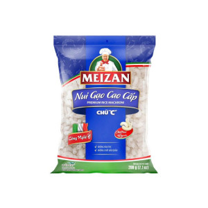 Nui gạo cao cấp chữ C Meizan 200g