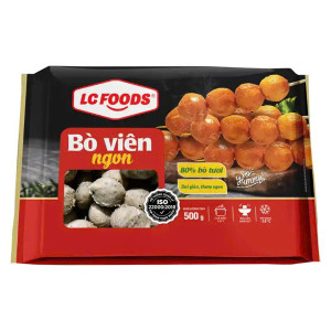 Bò viên ngon LC Foods 500g