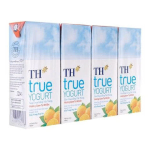 Sữa chua uống TH True Yogurt Cam 180ml