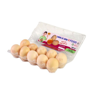 Trứng gà hồng V.Food (Hộp 10 quả)