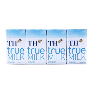 Sữa TH True Milk ít đường 110ml
