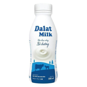 Sữa Chua Uống Dalat Milk Có Đường 500ml