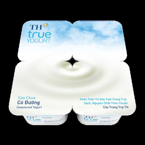 Sữa chua TH True Milk có đường