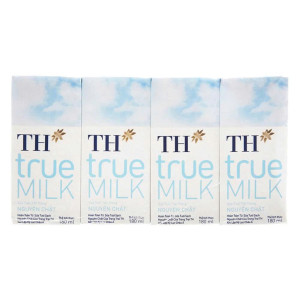 Sữa tươi TH True Milk nguyên chất 180ml