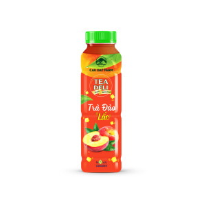 CAU DAT FARM TeaDeli Trà Đào Lắc 500ml