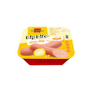 Xuxifarm BigBite Xúc Xích Heo vị Bắp Rổ 90g