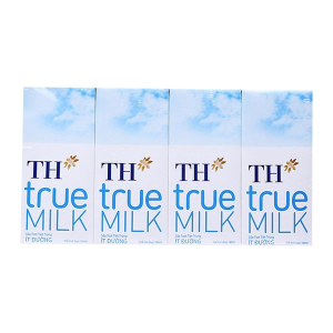 Sữa Tươi TH True Milk ít đường 180ml