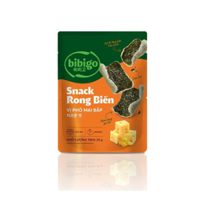 BBG Snack Rong Biển Phô Mai Bắp 25g