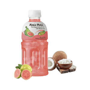 Nước uống Mogu Mogu vị Ổi Hồng với Thạch Dừa 320ml