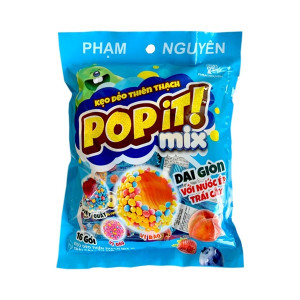 Kẹo dẻo POPIT thiên thạch mix vị 90g