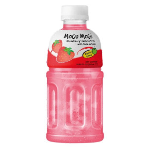 Nước uống Mogu Mogu vị Dâu với Thạch Dừa 320ml