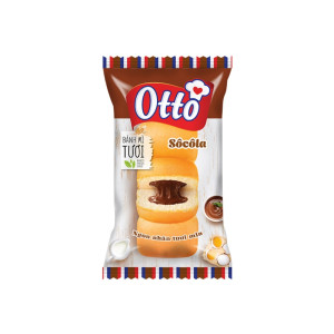 Bánh mì Otto tươi kem socola mới 90g