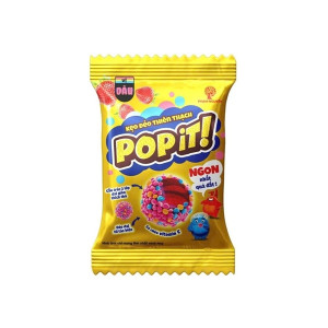Kẹo dẻo POPIT thiên thạch vị dâu 50g