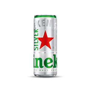 Bia Heineken Bạc Lon Cao 330ml