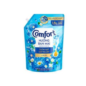Nước Xả Comfort Đậm Đặc Hương Ban Mai 1.8L